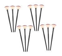 Gogogmee 3 Set Di Pennelli Per Maschera A Forma Di Ventaglio Per La Della Pelle Applicatore Per Il Trucco Per Una Copertura Uniforme 12 Pezzi * 3