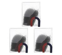 Gogogmee 3 Set Di Polvere Di Metallo Di Ferro Strumento Per Esperimenti Scientifici Limatura Di Ferro Campo Magnetico Giocattoli Di Fisica Laboratorio Scientifico