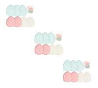 Gogogmee 3 Set Di Spugne Per Il Trucco Fondotinta Dito Per Donne Mini Strumenti Per Il Trucco Portatili E Facili Da Trasportare 7 Pezzi * 3 Casuali