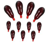 Gogogmee 30 Capsule Finti Sangue per Halloween Pillole Sangue Scuro per Effetto Vomito Realistico Accessori Trucco Cosplay e Feste Mascherate Sicure e Facili da Usare