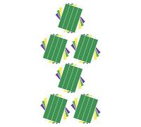 Gogogmee 30 Fogli Di Etichette Adesive Per La Classificazione Dei File Etichette Colorate Decorative Adesive Colorate Per Autoadesive