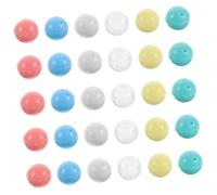 Gogogmee 30 Pezzi Capsule Vending Machine Mini Vuote Rotonde Trasparenti Colorate Contenitori Plastica per Caramelle Giocattoli Feste Bomboniere