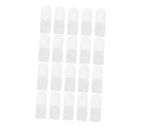 Gogogmee 30 Pezzi Protezioni Manicure per Unghie Antigraffio Copertura Trasparente per Nail Art Te e in Salone