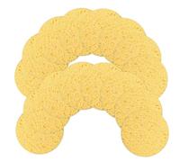 Gogogmee 30 Pezzi Spugnette Viso Riutilizzabili in Cellulosa Spugne Detergenti Morbide per Rimozione Trucco e Pulizia Profonda Viso Sensibile