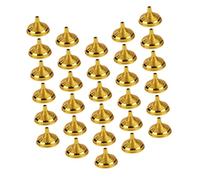 Gogogmee 30 pezzi Supporti per Bandiera Scrivania Mini Base Rotonda Portabandiera Tavolo per Ufficio Portabandiera Piccolo per Bandiere Facile Usare e Stabile per Decorazioni Desktop e