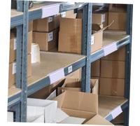 Gogogmee 30 set Portaetichette Trasparenti per Scaffali con Cartoncini Vuoti Supporti per Etichette Negozio e Supermercato Facili Installare e Aggiornare
