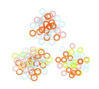 Gogogmee 300 Pezzi Segnapunti Tondi per Maglia Colorati in Plastica Liscia per Uncinetto e Lavoro Maglia Dimensioni per Contare Punti e Segnare Aumenti o Diminuzioni Colore
