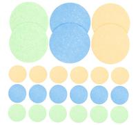 Gogogmee 30pezzi Spugne Pulenti Compressa Cellulosa Per Viso Da Puff Per Fondotinta e Rimozione Makeup Morbide e Assorbenti Per Pulizia Quotidiana e Esfoliazione Della