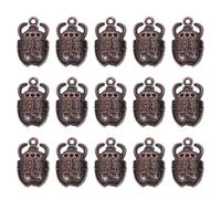 Gogogmee 35pezzi Ciondoli a Forma di Coleottero Egiziano Ciondoli per Creazione di Gioielli Ciondolo Coleottero per Collane e Bracciali per Gioielli Retrò per Accessori Forma