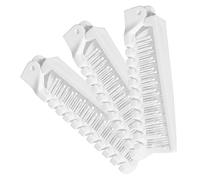 Gogogmee 3pezzi Pettine Antistatico Da Viaggio Da Design Ergonomico Spazzola Piccola e Portatile Per Ricci Lisci o Spessi Per Uso Quotidiano e Viaggi