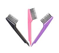 Gogogmee 3pezzi Spazzola per Pulizia dei Capelli Piccole Spazzole per Pettini Strumento per Pulizia dei Capelli Setole Morbide e Impugnatura Ergonomica