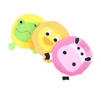 Gogogmee 3Pezzi Spazzole Bagno per Ragazza Forma Animali Spugne per Bagnetto Morbide e Delicate Sulla Del per La e Relax Bagno