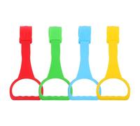 Gogogmee 4 Assistenti per Lettino Colorati Aiuto e Allenamento Camminata Ragazzo Supporto Sviluppo Muscolare e Coordinazione Facili Installare su Box e Culla