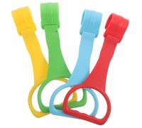 Gogogmee 4 pezzi Anelli per Lettino per Supporto per Stare in Piedi e Imparare Camminare Maniglie Colorate per Box Giochi Accessori Sicuri per Ragazzo Ragazza Ragazzi e Ragazze