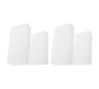 Gogogmee 4 Pezzi Blocchi di Polistirolo Rettangolari per Fai da Te in Schiuma Leggera Facili da Tagliare e Modellare per Progetti Artistici Composizioni Floreali e Decorazioni per Eventi