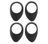 Gogogmee 4 Pezzi Coprioculari in Gomma per Microscopi e Telescopi Protezioni Oculari Morbide Antiriflesso per Binocoli e Strumenti Astronomici Paraluce Oculare per Nitidezza e Durata