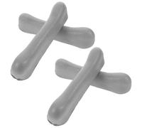 Gogogmee 4 Pezzi Cuscinetti Morbidi per Stampelle Ascellari Supporto Sostitutivo in Tpr per Bastoni da Passeggio Imbottitura Confortevole per Adulto Accessori Antiscivolo per Riabilitazione