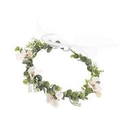 Gogogmee 4 Pezzi Di Nuziale in Eucalipto Simulato Delicata Fascia Per Da Sposa Corone Di Fiori Da Sposa