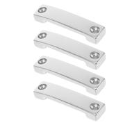 Gogogmee 4 Pezzi Footman Loop: Occhiello per Cinghia Superiore per tendalino in Acciaio Inossidabile Resistente per Accessori di Fissaggio per Barche, Kayak, Camper e Camion da 25 mm