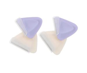 Gogogmee 4 Pezzi Lamette Per Sopracciglia in Acciaio Inossidabile Rasoio Viso Donna Per Rimuovere Peluria Superflua Modellatore Sopracciglia Preciso Portatile e Sicuro Per Viaggi e Ufficio