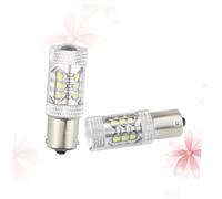 Gogogmee 4 pezzi Lampadine LED Auto Bas Luci Stop e Segnale ad Alta Luminosità Shell in Alluminio per Dissipazione Termica Facile Installazione Plug And Play per Freni e Frecce