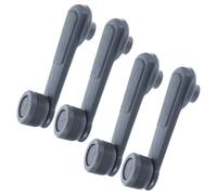 Gogogmee 4 pezzi Maniglia Alzavetro Auto in Abs Maniglia Finestrino Ergonomica per Manuale Resistente e Adatta alla Maggior Parte dei Veicoli con Alzacristalli Manuali