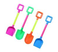 Gogogmee 4 pezzi Mini Spiaggia per Giocattoli Leggeri e Resistenti in Plastica Palette Piccole per Sabbia per Spiaggia Giardino e Sabbiera Colore Casuale Colore Casuale