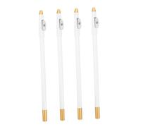 Gogogmee 4 pezzi Penne per Sopracciglia e Barba con Temperamatite Integrato Matite Precise per Trucco e Resistente al Sudore Adatto Tutti i Tipi per Definizione Capelli e Linee Viso