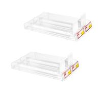 Gogogmee 4 Pezzi per Sigarette Espositore Trasparente per Negozi Facile Installare e Pratico e Resistente per Visualizzazione Conveniente Sigarette