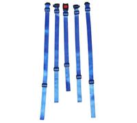 Gogogmee 4 Pezzi Point High Chair Harness Straps Cintura Regolabile di Sicurezza Sostitutiva per Seggiolone e Passeggino con Rilascio Rapido Compatibile