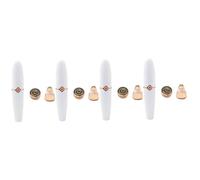 Gogogmee 4 Pezzi Rasoio Elettrico Multifunzione per Donne Dispositivo USB per Depilazione Sopracciglia e Intercambiabile Design Ergonomico Comfort e Unico Strumento