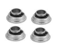 Gogogmee 4 Pezzi Ricambio Ruote Girevoli per Deambulatore Cuscinetti per Forcella Anteriore Installazione Semplice Compatibile Rollator Grigio