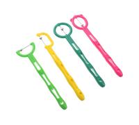 Gogogmee 4 Pezzi Strumenti per Logopedia per Rafforzamento Lingua e Coordinazione Orale Dispositivo Leggero e Portatile per del Linguaggio e Riabilitazione della Deglutizione per Adulti