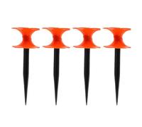Gogogmee 4 Punte per Guida Tubo da Giardino: Supporto per Tubo dell'Acqua con picchetto, Robusto picchetto per Tubo da Giardinaggio Che Tiene i Tubi Fuori aiuole.