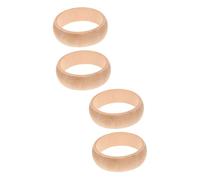 Gogogmee 4 Pz Braccialetto di legno lavoretti per bambini 4 agli 8 anni bracciali fai da te braccialetti personalizzati toys for braccialetti autodipinti bracciali in legno dipinto