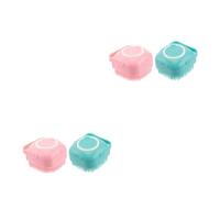 Gogogmee 4 Pz Spazzola Da Bagno Pulizia Shampoo Per Ciglia Lavasciuga Per Il Corpo Strumenti Per Bambini Spazzola Per Il Bagnetto Shampoo Detergente Strumento Per Il Viso Gel Di Silice