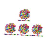 Gogogmee 4 Set Dischi Numerici Colorati in Eva Per Posizionale Piccoli Dischi Educativi Per Materiale Sicuro E Superficie Liscia Didattici Per Apprendimento Matematico Precoce 300 Pezzi*4