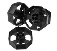 Gogogmee 4 Set Set da 4 Inserti per Rotella e Nucleo di Ricambio per Dispenser di Nastro Adesivo in Plastica, Rullo di Ricarica Stabile per Ufficio, Scuola e Postazioni di Imballaggio