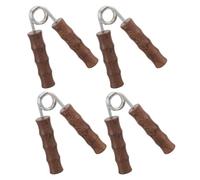 Gogogmee 4 Wood Grip Strengthener For Hand And Forearm Training Portable Hand Workout Trainer For Finger Dexterity And Muscle Strengthening