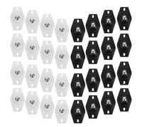 Gogogmee 40 Rotelle Autoadesive Cuscinetti a Sfera, Mini Ruote Girevoli Resistenti per Mobili e Scrivanie, Ruote Portanti 360° per Ufficio e Attrezzature da Cucina