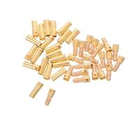 Gogogmee 40Set Connettori Banana Maschio e Femmina per Batterie Rc Esc e Motori Connettori Proiettile ad Alta Resistenti per Automodelli Aerei e Elicotteri Radiocomandati