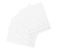 Gogogmee 4fogli Gocce d'Acqua Trasparenti a Forma di Perla Adesivi Autoadesivi per Album e Biglietti Decorazioni Realistiche per Scrapbooking Fai da Te