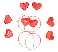 Gogogmee 4pezzi Cerchietti Con Cuori Per Accessori Festivi Per Feste Matrimonio e Occasioni Speciali Design Adorabile e Facile Da Indossare