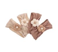 Gogogmee 4pezzi Fascia Per Capelli Floreale Per Ragazzo Ragazza Ragazza Morbida Ed Elastica Design Grazioso Per Bambine Accessori Per Capelli Essenziali Per Ragazzo Motivi Floreali Delicati