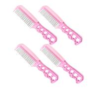 Gogogmee 4pezzi Pettine Acciaio Per Parrucca Per Acconciature Di Donne e Bambole Antistatico e Facile Da Usare Ottimale Per Manutenzione e Styling Di Parrucche e Extension