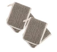 Gogogmee 4pezzi Sacchetti Per Sapone Esfoliante in Lino Scrubber Per Manicotto Per Sapone Borsa Per Saponette Protezione Per Pulizia
