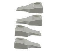 Gogogmee 4Pezzi Tappi Porte Cuneo Premium per Animali Domestici Fermaporta Resistente per Apertura delle Porte e Ufficio