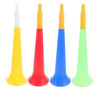 Gogogmee 4pezzi Trombe Da Calcio Per Giocattoli Musicali Per Eventi Sportivi Cerimonie e Feste Strumenti Di Tifo Colorati Per Partite e Celebrazioni