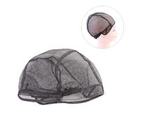 Gogogmee 5 pezzi Cuffie Rete Parrucca Elastiche Regolabili Nero Copricapo Leggero e Traspirante per Fissare Capelli e Realizzare Parrucche Unica Adatta Tutti gli Stili