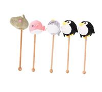 Gogogmee 5 Pezzi Di Peluche A Forma Di Animale Marino Massaggiatori Martelli Da Massaggio Grattaschiena Impugnatura Ergonomica Aiuto Per La Circolazione Stile Casuale Per Famiglie E Amici